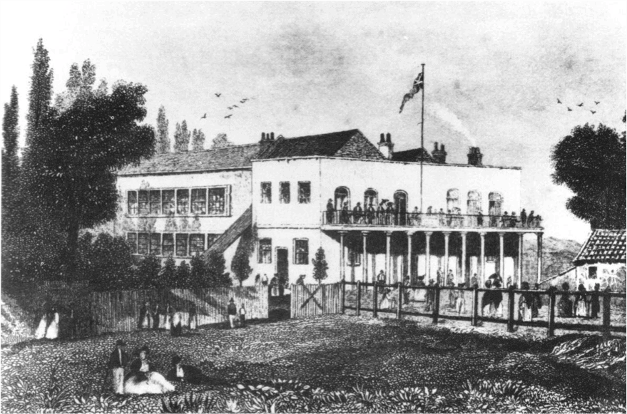 Chalk Farm Tavern, c1840