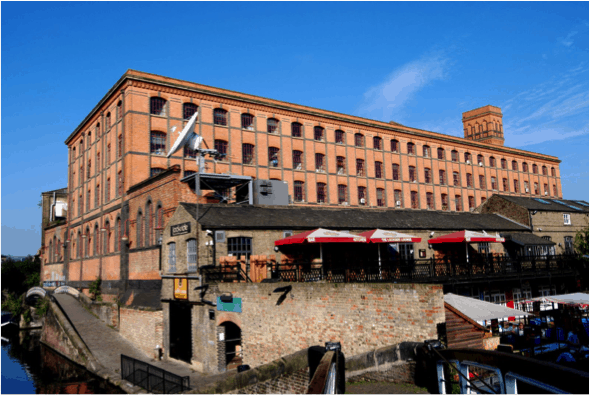 Photo of the interchange warehouse
