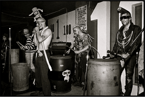 Photo of the Mutoid Waste Company band