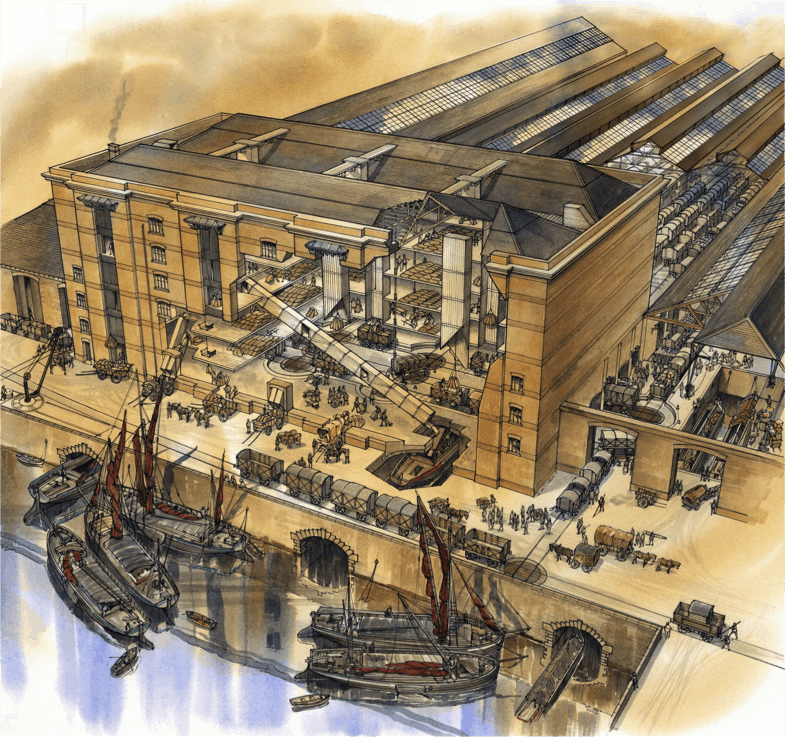 Reconstruction of the Granary Complex 